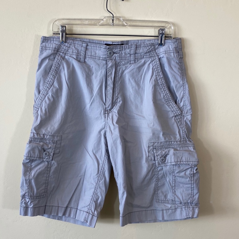 Wear First Light Gray Cargo Shorts 32